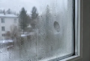 Ikkunoiden huurtuminen voi johtua kolmesta syystä